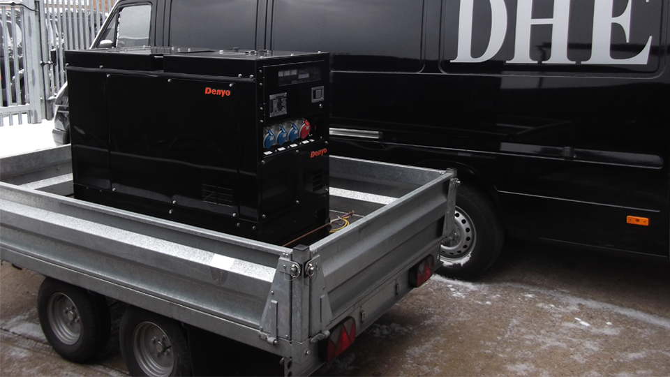 Buckinghamshire Stage Hire 12.5KVA Generator